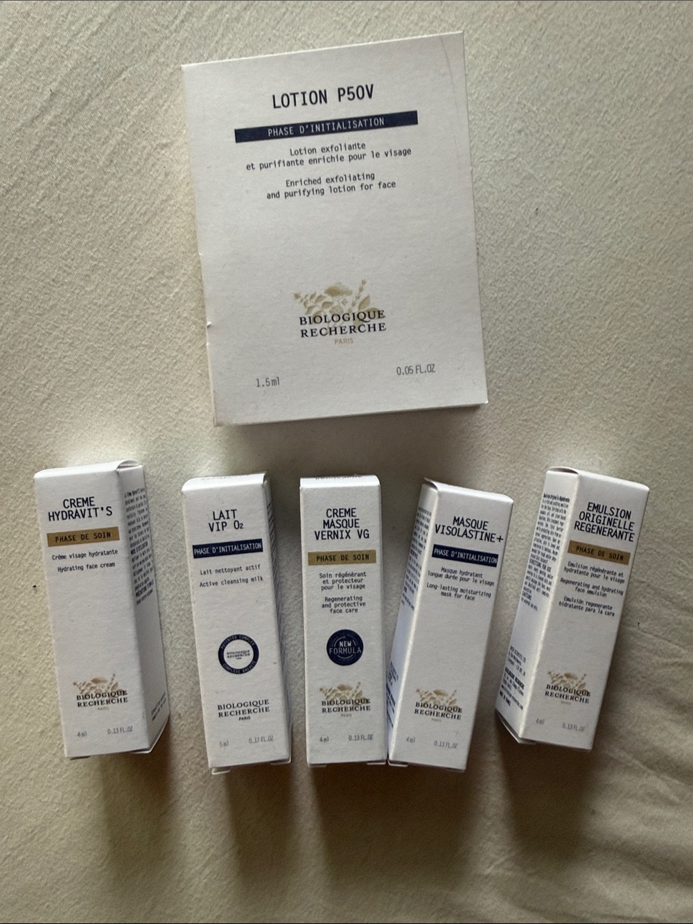Lotion P50V & Skincare Set